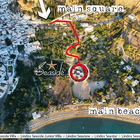 Lindos Seaside Junior Apartment エクステリア 写真